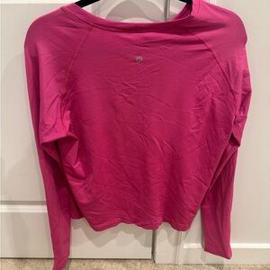 lululemon athletica Fuchsia Long Sleeve Top